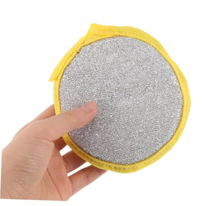 Alipis 50pcs Dual-Sided Kitchen Dish Cleaning Sponges, Reusable Non-Scratch Scrub Pads for Household and Pot Washing, Thick 2.5cm Multipurpose Cleaning Sponge Set