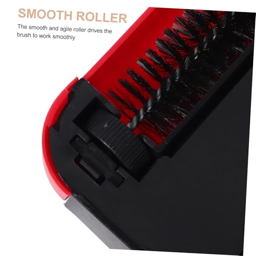 Manual Carpet Floor Sweeper with Height Pet Hair and Debris Removal Tool Non-Electric Push Design for Effortless Home and Office Cleaning