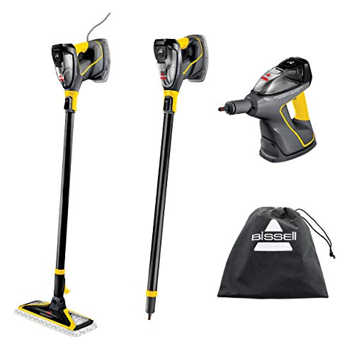 BISSELL PowerSteamer Heavy Duty 3-in-1 Steam Mop and Handheld SteamShot for Indoor & Outdoor, use for Garage, Workshop, Auto, Boat, Recreational Vehicles, Windows,Outdoor Furniture and Decks, 2685A - style: Power Steamer
