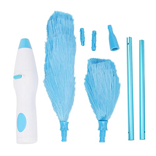 Acouto 180 Bendable Electric Duster Window Blinds Furniture Cleaning Tool Electric Duster for Home Cleaning Dusters Spin Battery Operated Electrical that Runs by Batteries