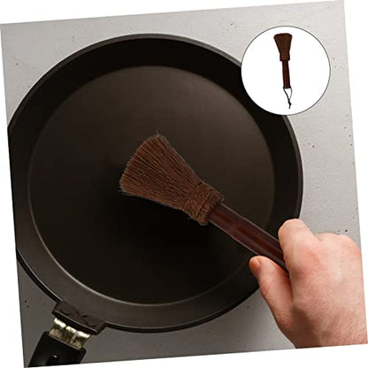 PartyKindom Palm Scrub Brush for Dishes Pots Pans Durable Cleaning Tool with Sturdy Bristles for Kitchen Sink Home Use Light Space-Saving Practical
