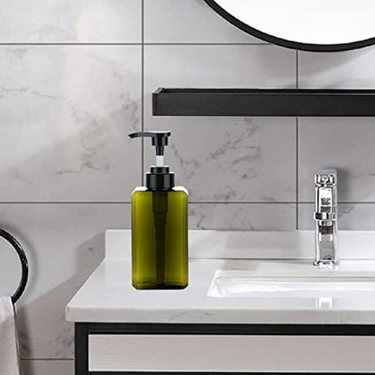 Laundry Dispenser Container Bottle Liquid Laundry Soap Bottle, 450ml Green - color: 450ml Green