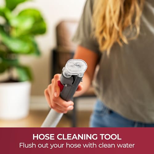 Kenmore KW1050.01 Upgrade Portable Heated Carpet & Upholstery Spot Cleaner, 16Kpa Power Suction with Versatile Tools for Pets, Area Rugs and Couches - color: Red