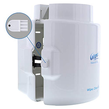 Wipex Gym Wipes Dispenser and Disinfecting Gym Wipes Refills Bundle, (1) White Wall Mounted Dispenser and EPA Registered (2) 800ct Gym Equipment Cleaner, Safely Kill Viruses and Bacteria in 15 Seconds - size: Bundle: 2 Refills + Plastic Wall Dispenser