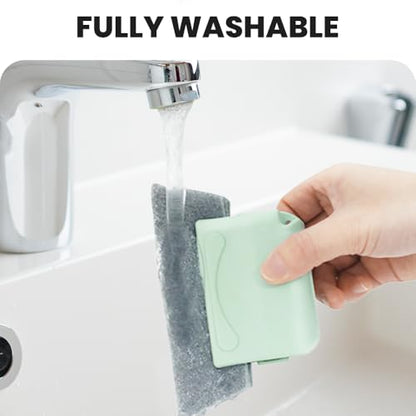 Magic Window Track Cleaner, 2025 Upgraded Window Groove Cleaning Brush Tools Set, Hand-held Window Track Cleaner Brushes Tools, Sliding Track Cleaner for Sliding Door, Sill, Tile Lines (Mix 3PCS) - color: Mix 3pcs
