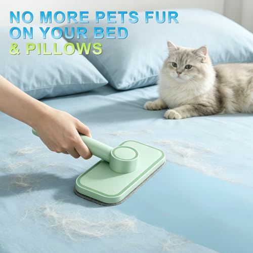 Pet Hair Remover – Reusable Lint Remover for Dog and Cat Hair, Pet Carpet Cleaner Electrostatic Lint Brush Magic Pet Hair Removal Tool for Carpet, Clothes, Rugs, Couch, Car, Bedding, Fabric Furniture - color: Color-24