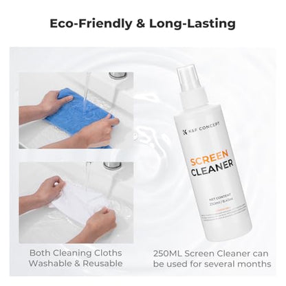 K&F CONCEPT 8-in-1 Kit:，Versatile for Multi-scenarios | Safe formula and effective dust removal. Anti-static and multi-brand. Versatile with diverse kit