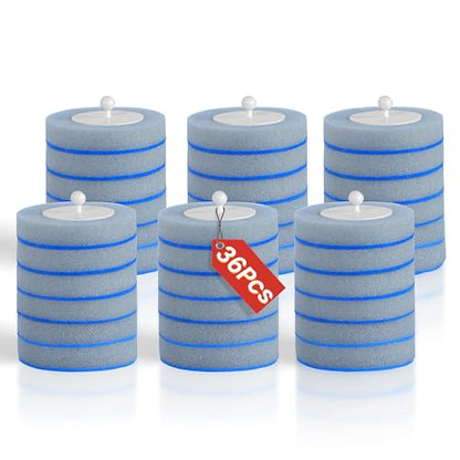 36 Count Disposable Toilet Brush Refill Pads - size: Refill Pads Only + 36 Refills