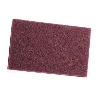 Abrasive Hand Scouring Pads, 2-Pack (Fine Red & Coarse Green) Heavy Duty Scrub Pads for Kitchen, Dish, Pots, Pans, Oven, Grill, Multi-Purpose Cleaning Sponge - color: Red