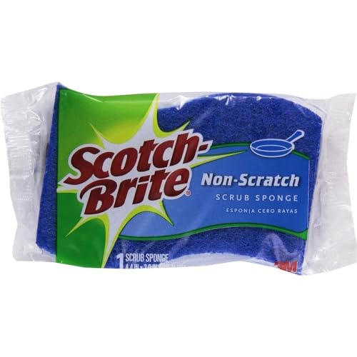 Scotch-Brite No Scratch Scrub Sponge, Multi-Purpose, 1 ct