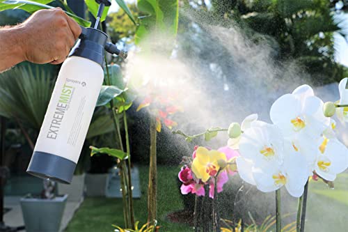 ExtremeMIST High-Performance Garden Sprayer - Ultimate Plant Mister & Spray Bottle for Plants - Horticultural Hand Pump Sprayer with Adjustable Brass Nozzle - Outdoor & Indoor Plant Humidifier - 20 Oz - style: 20oz