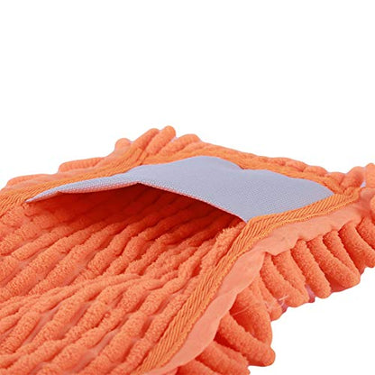 Sperrins Chenille Mop Pads Replacement Washable Reusable Flat Mop Refills Fit for All Floor Mops