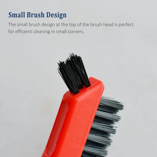 6pcs Nylon Brushes for Cleaning, Small Cleaning Brushes for Tight Spaces, Car Detailing Brush Set for Cleaning Dust in Holes - size: 6 pcs