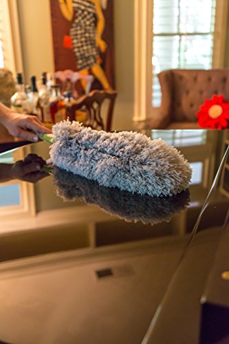 DOCA Telescoping Pole Attachment - Extension Pole for Cleaning, Feather Duster, Window Washing Kit, Paint Roller, Window Squeegee - High Reach Extendable Kit for Indoor & Outdoor - Feather Duster - size: Head Only - No Pole, style: Feather Duster