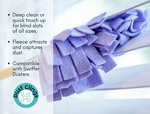 Xanitize Fleece Refills for Swiffer Hand Duster - Reusable, Dry Duster - 5-Pack Rainbow (Pastel) - color: Multicolor