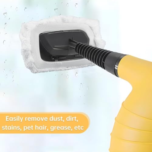 Steam Cleaner Accessories, Universal Reusable Steam Mop Pads, Steam Shot Attachments, Handheld Steam Cleaner Washable Microfiber Cloth (10 PCS) - color: 10 Pcs