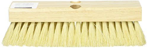 08755 Tampico Deck Scrub Brush with 1 Tapered and 1 Threaded Hole, 10-Inch (Pack of 12) - size: 1 Count (Pack of 12)