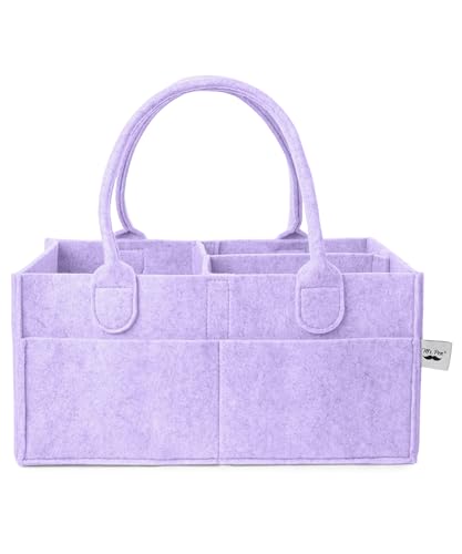Mr. Pen- Baby Diaper Caddy Organizer, lavender dream | Nursery Storage Bin and Car Organizer for Diapers and Baby Wipes - color: Lavender Dream, size: 1 Pack, Regular