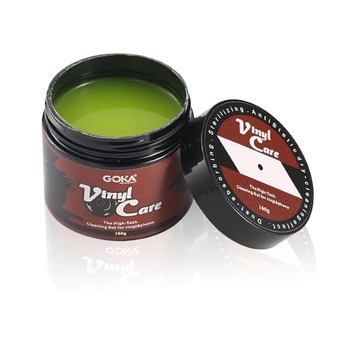 Nobsound Vinyl Record Cleaning Gel: Reusable Universal Cleaner Gel for Dust Removal Biodegradable Gel for Keyboard Speaker Car Dash