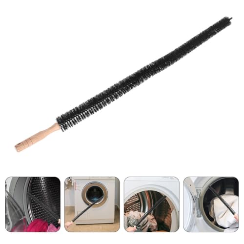 Dryer Lint Brush and Flexible Vent Cleaner Brush Set, Long Handle Multipurpose Pipe and Appliance Cleaning Tool for Washing Machine Drum and Dryer Vents, 2pcs