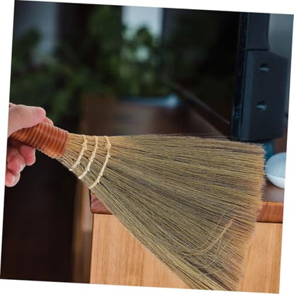 VOSAREA 3pcs Whisk Broom for Indoor Sweeping Lightweight Cleaning Tool for Hardwood Floors Easy Corner Access Gentle