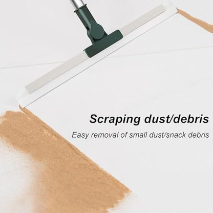 EKDHRA 50 inch Heavy Duty Magic Broom Silicon Floor Wiper with 180 Degree Rotating Squeegee for Home Garage Bathroom Tile Marble Glass Window Cleaning Tool.