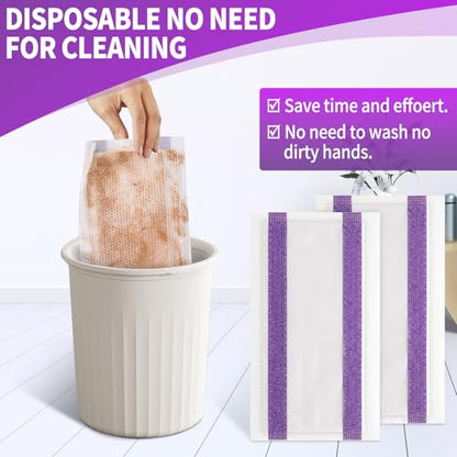 40 Counts Disposable Mop Pad Refills for Swiffer Wet Pads Refill, Replacement for Swiffer Wet Jet Pads Disposable Pad Hardwood Floor Spray Mop Pads Refills, Thickness & Absorbent - size: 40PC