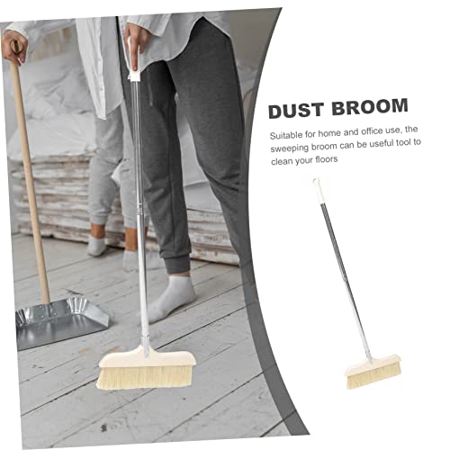 Indoor Brooms for Sweeping Soft Bristle Broom Long Handle Floor Cleaner Tool