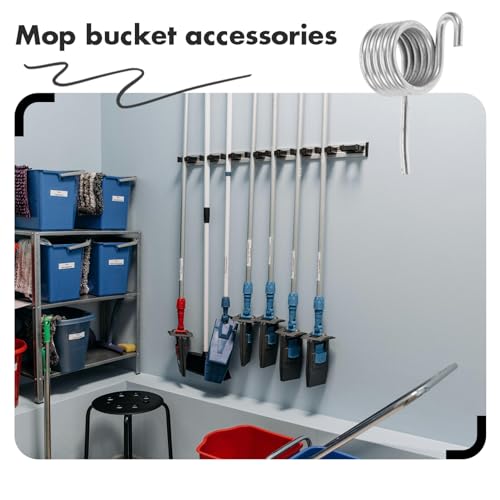 Beavorty Mop Bucket Accessories Metal Drain Basket Spring Replacement for Efficient Water Extraction in Commercial Mop Buckets Durable and Easy to Install