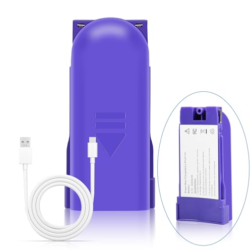 Bisenkud 1 Pack Rechargeable Battery Pack Replacement for Swiffer® Power Mop™, 2000mAh Lithium Ion Battery Holder with Charging Port （500 Cycles, 3 Years）