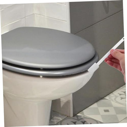 Generic Toilet Brush Crevice Household Cleaning Gaps Brush Long Handle Disposable