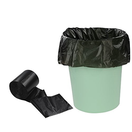 1.2 Gallon Black Small Trash Bag, 180 Counts - size: 90 Count (Pack of 2)