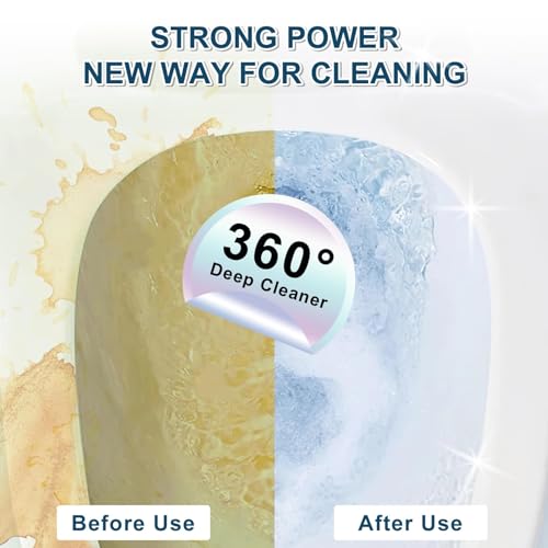 Pumice Stone Toilet Bowl Cleaner,16.7Inch Toilet Pumice Stone with Handle Cleans Hard Water Ring Calcium Buildup&Stains for Toilet Bath Kitchen Household Cleaning (Grey) - color: Gray