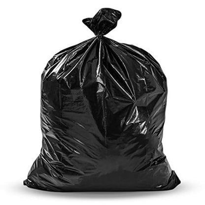 Veska 33 Gallon Trash Bags, (Huge 100 Bags w/Ties) Large Black Garbage Bags 30 Gallon, 32 Gallon, 35 Gallon Trash Can Liners - size: 100 Count (Pack of 1)