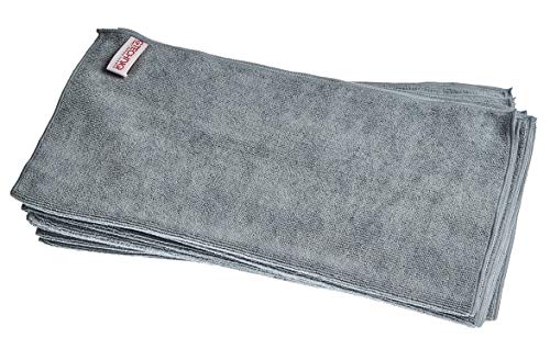 Gtechniq MF1 ZeroR Microfiber Cloth for Cars (10 Pack) | Soft Car Cleaning Cloth with Ultra Split Fibers, Machine Washable