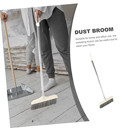 Detachable Handle Soft Bristle Dust Broom for Efficient Floor Cleaning for Hard Reach Corners and Easy Storage