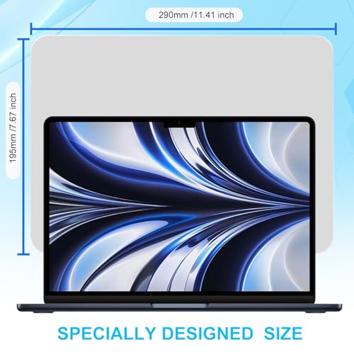 MUBUY-GOL 2 Pack Microfiber Liner Cleaning Cloth 13" with Screen Keyboard Imprint Protection, Laptop Keyboard Protector Compatible with MacBook Neo/Pro/Air 13" and MacBook Pro 14"-(Grey+Black) - color: Grey+black（2 Pack）, size: 11.4" x 7.7"