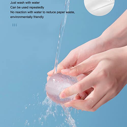 SYH&AQYE Washable Reusable Lint Roller Ball, Washable Lint Remover, Sticky Portable Dog Cat Pet Hair Remover Tool for Clothing, Furniture, Carpets, Beds, Sofas, and More