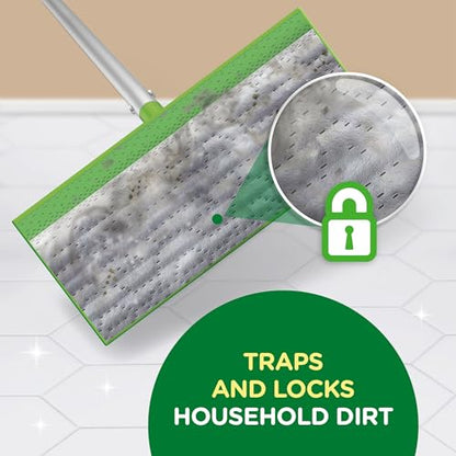 Swiffer Sweep + Mop, Wet Pads Refill, Floor Cleaner for Dirt, Dust, Hair, Cleaning Cloths for Mopping Home, Bathroom, Kitchen, All Purpose Multi-Surface Floor Wipes, Lavender, 12ct - size: 12 Count (Pack of 1)
