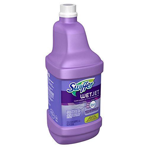 Swiffer WetJet Multi-Purpose and Hardwood Liquid Floor Cleaner Solution Refill, Lavender Vanilla & Comfort, 42.2 fl oz - size: 1 Count (Pack of 1)