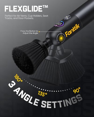 Fanttik P10 Pro Mini Car Buffer Polisher for Car Detailing & Fanttik Flip G10 Nano AutoCare Cordless Electric Scrubber