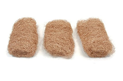 Rogue River Tools Bronze Wool Pads (3pc) - Medium - style: Medium