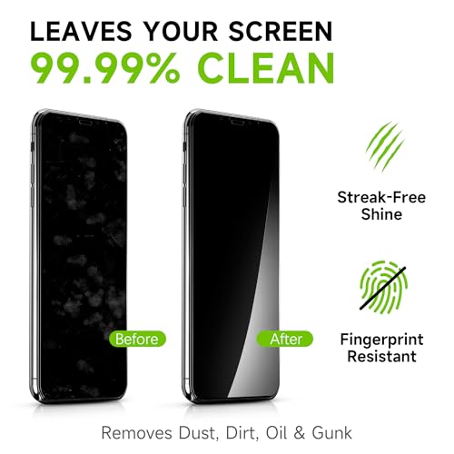 EOTW Computer Screen Wipes Individually Wrapped Pre-moistened Electronic Monitor Cleaner Cleaning for iPhone iPad Tablet PC Keyboard Laptop, Pack of 120 - size: 1 Count (Pack of 120)