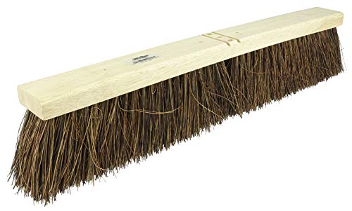 Weiler 44584 24" Block Size, Hardwood Block, Palmyra Fill, Contractor Coarse Sweeping Broom, Made in the USA - style: Palmyra