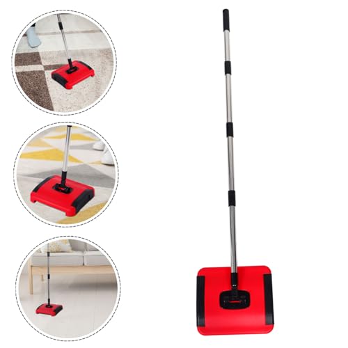 1set Manual Carpet Floor Sweeper with Handle Non-Electric Rubbish Removal Tool for Pet Hair and Debris for Cleaning