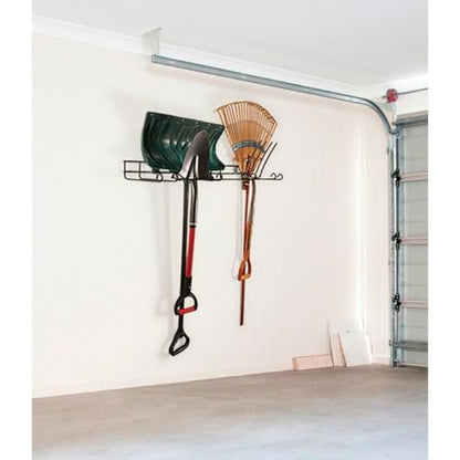 Sporty's Heavy Duty Garage Tool Hanger, Shovels, Rakes, Brooms, Lawn Equipment, and More
