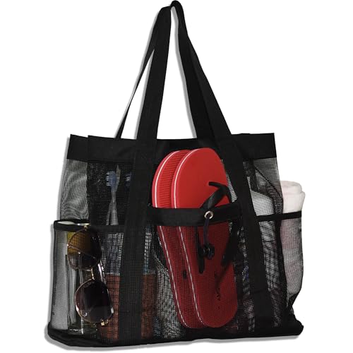 Large Mesh Shower Caddy Portable Tote,Quick Drying Bag for Travel,University Dorm,Camping,Beach,Gym,Swimming Pool,RV