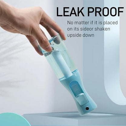 2 Pack Continuous Spray Bottle for Hair, Ultra Fine Mist Water Sprayer, Empty Aerosol-Free Styling Mister for Curly Hair, Gardening, Plants, Cleaning & Skincare (6.8oz/200ml - Teal)