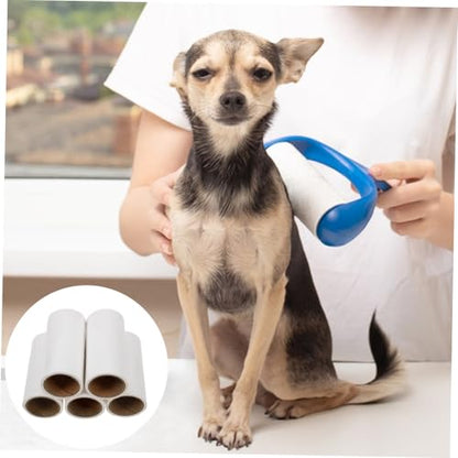 GALPADA 10pcs Lint Roller Refill Sticky Sheets for Pet Hair Removal Total Sheets Adhesive Cleaning Tape for Fur and Dust Removal Homes and Pet Stores