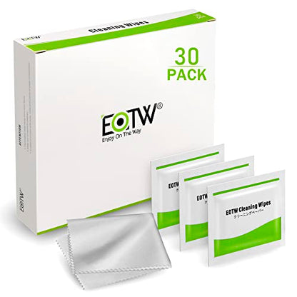Screen Wipes Individually Wrapped, EOTW Pre-moistened Computer Phone Lens Cleaning Wipes for iPhone iPad Tablet PC Computer LED Screen, Pack of 30 - size: 30 Count (Pack of 1)